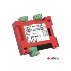 Detnov - Μονάδα δύο επιτηρούμενων εξόδων ρελέ 24V με Isolator MAD-432-I