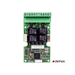 Detnov - Κάρτα επέκτασης 4 εξόδων ρελέ για συμβατικούς πίνακες TRD-100