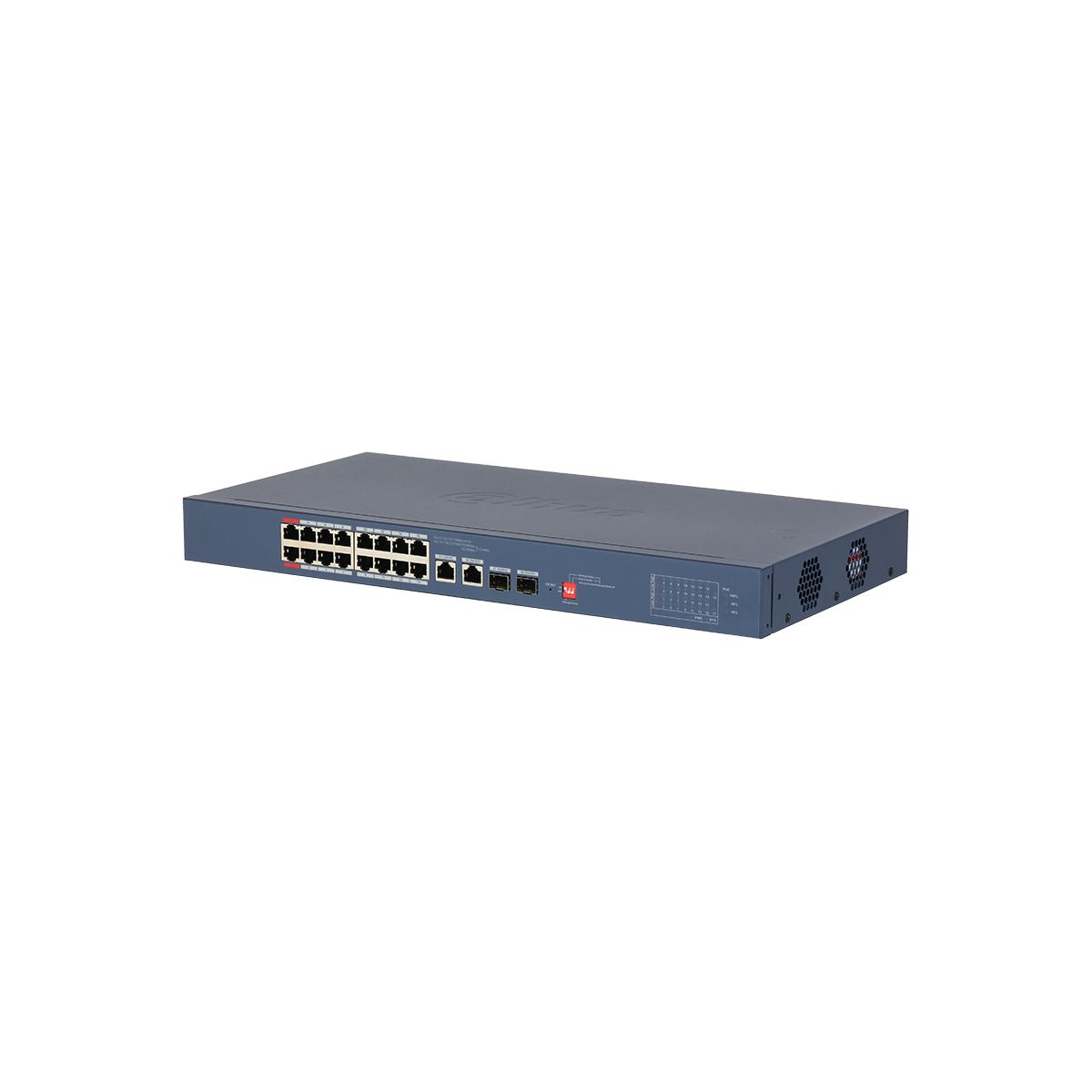 PoE Switch 16 Θύρες - DH-CS4218-16ET-135